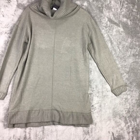 Lulu’s Womens XS Sage Green Autumn Daze Cowl Neck Tunic Sweater Long Sleeve NWT - Picture 8 of 13